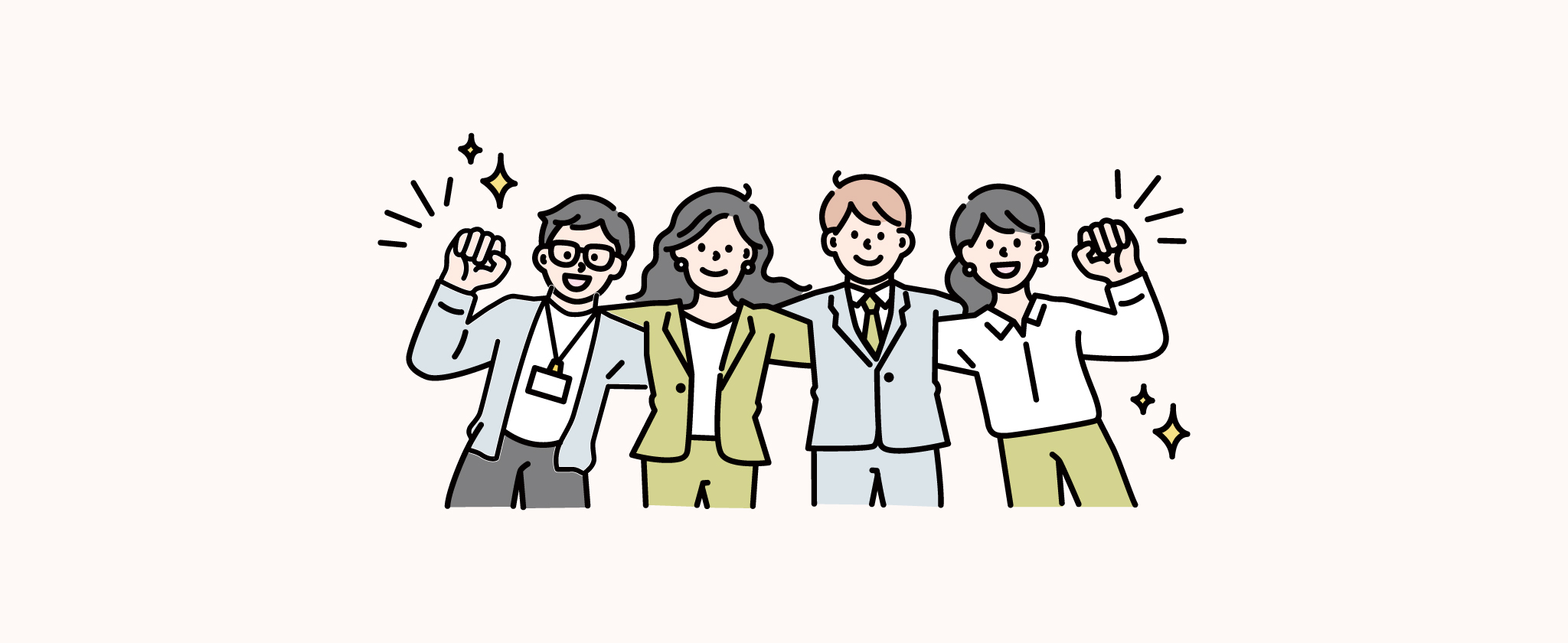 社員のイラスト