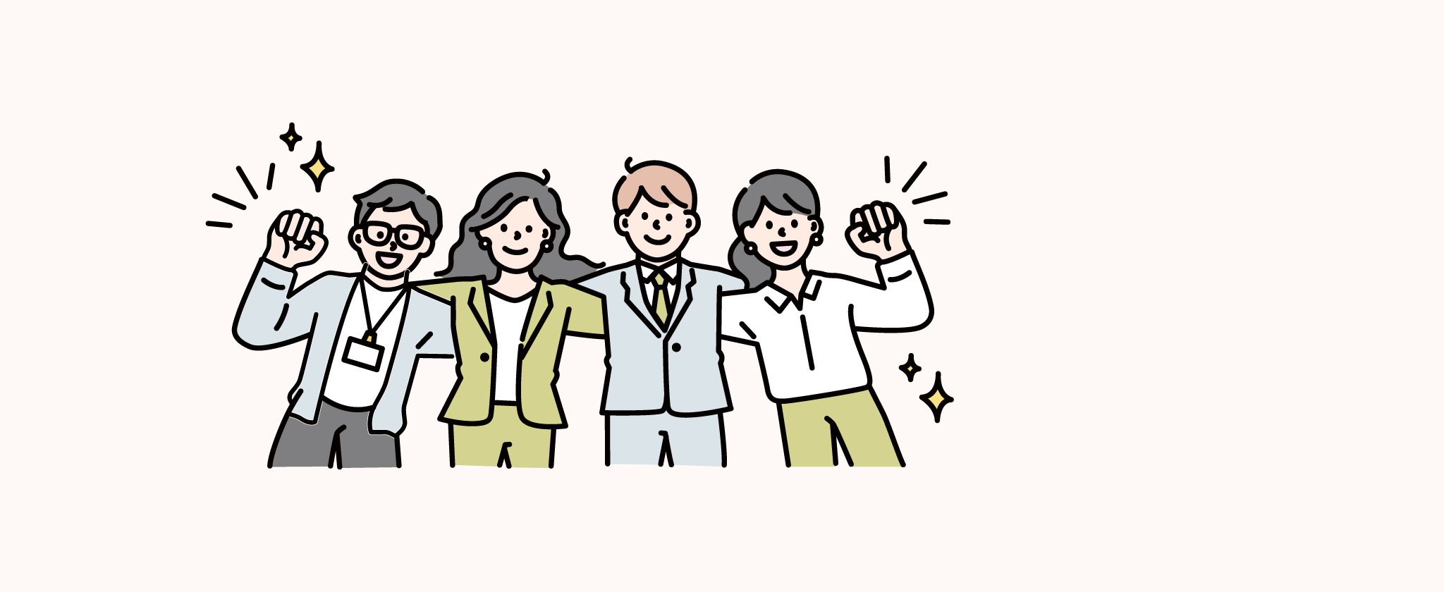 社員のイラスト